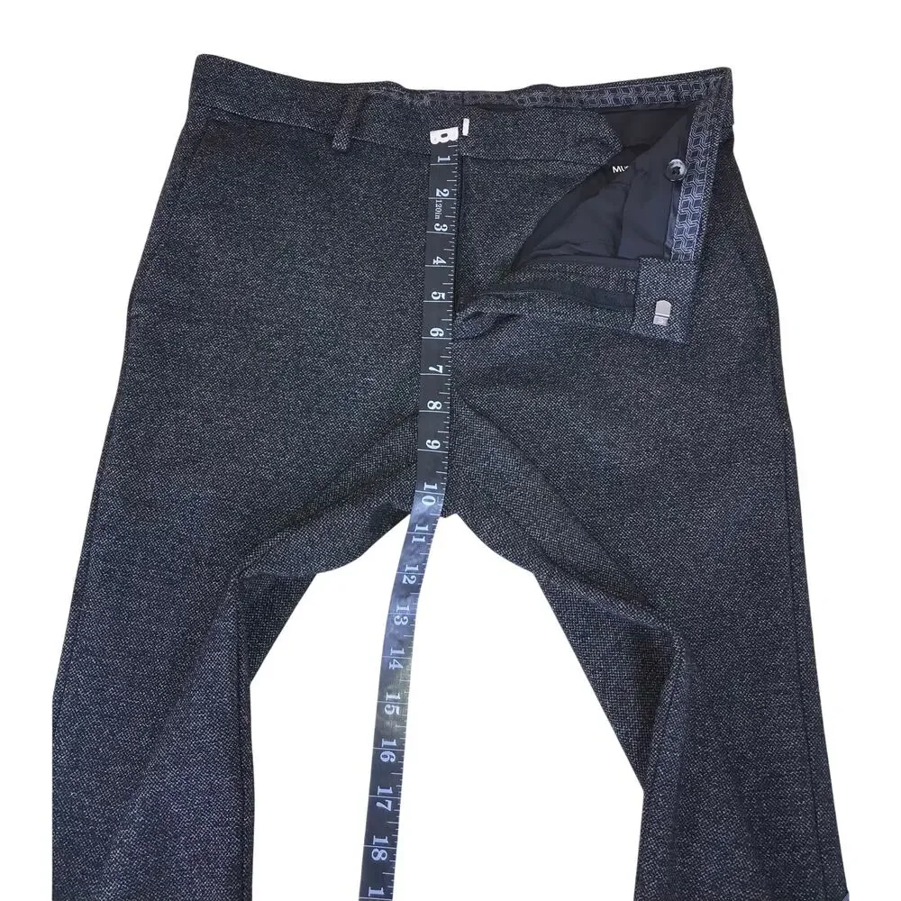 Murano Evan Fit Pants Men’s 29x30 Black Modern Comfort Dress Office Preppy